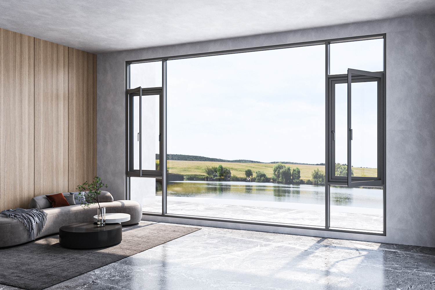 時代K6斷橋系統平開窗(N)